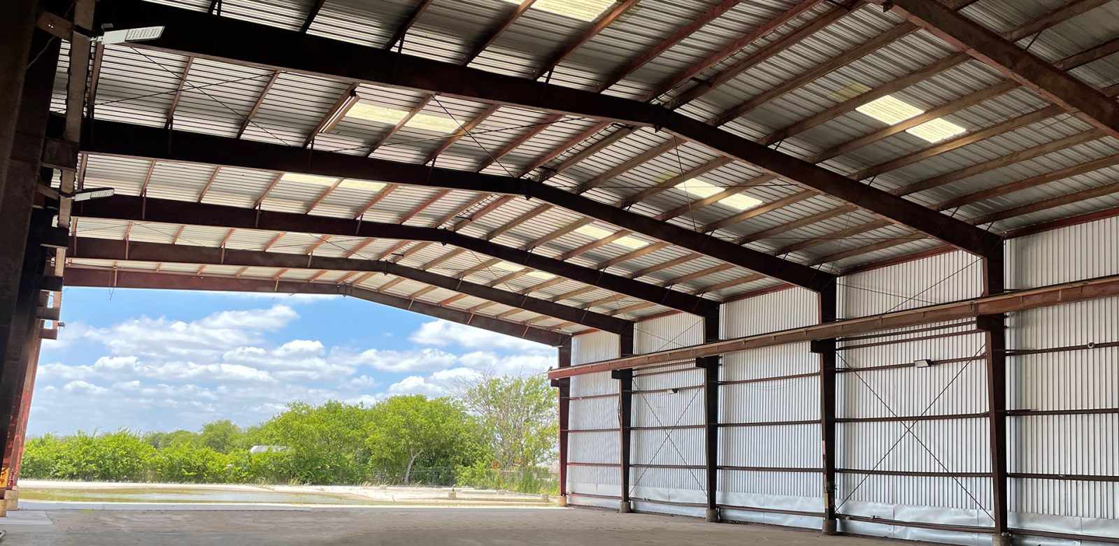industrial storage or hangar mep design