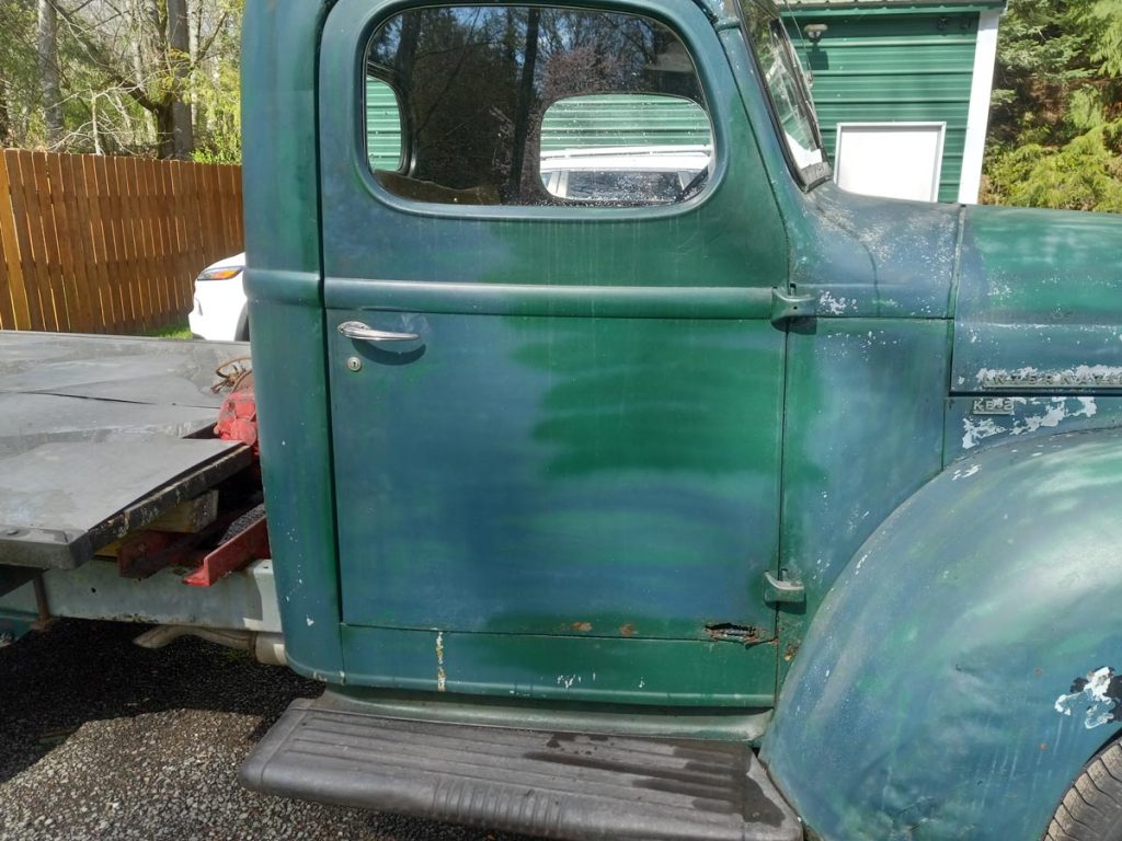 kb-2 truck before restoration